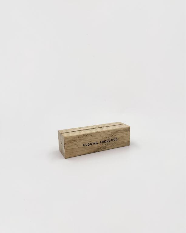 Postkartenhalter Fucking Fabulous
