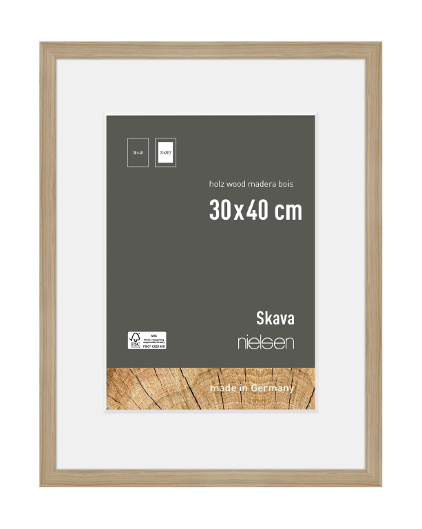 Rahmen Eiche 30x40cm