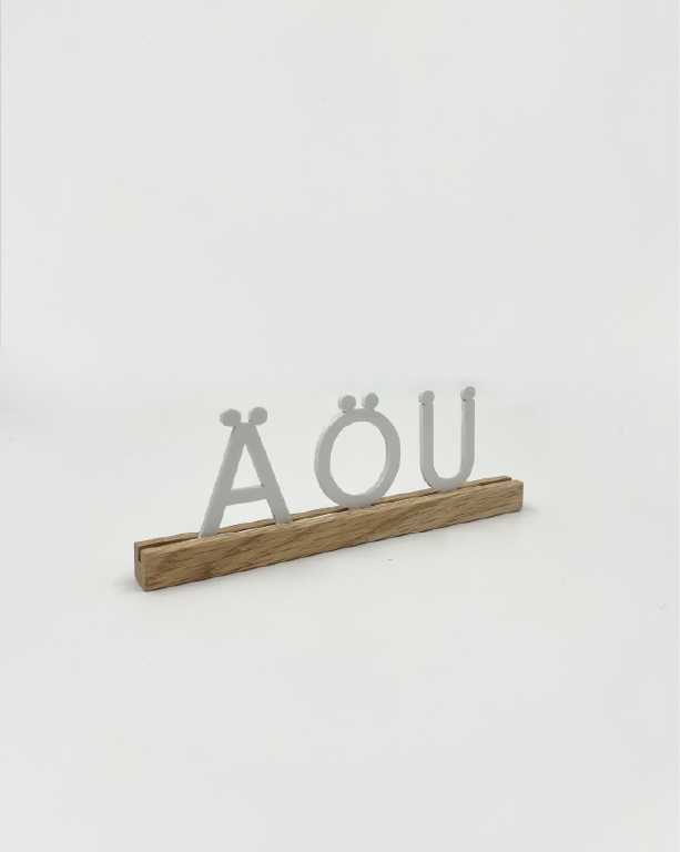 Deko Buchstabe für individuelle Schriftzüge