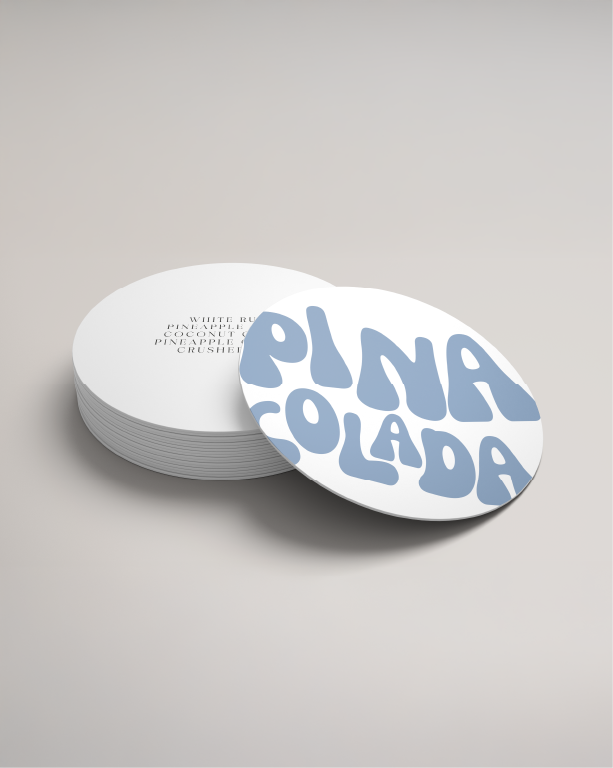 Bierdeckelpappe Cocktails