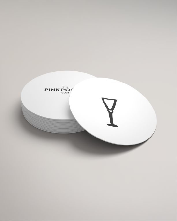 Bierdeckel Cocktaiglas