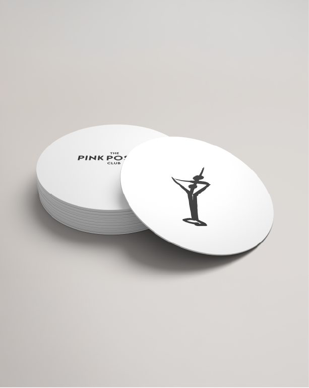 Bierdeckel Martiniglas