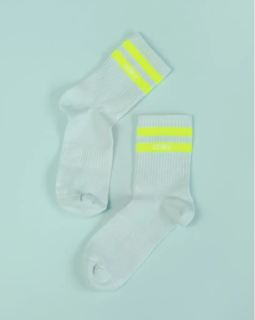 Tennissocken Neongelb