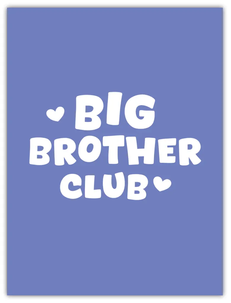 [PPC-00511] Big Brother Club Poster (30x40cm, Posterpapier)