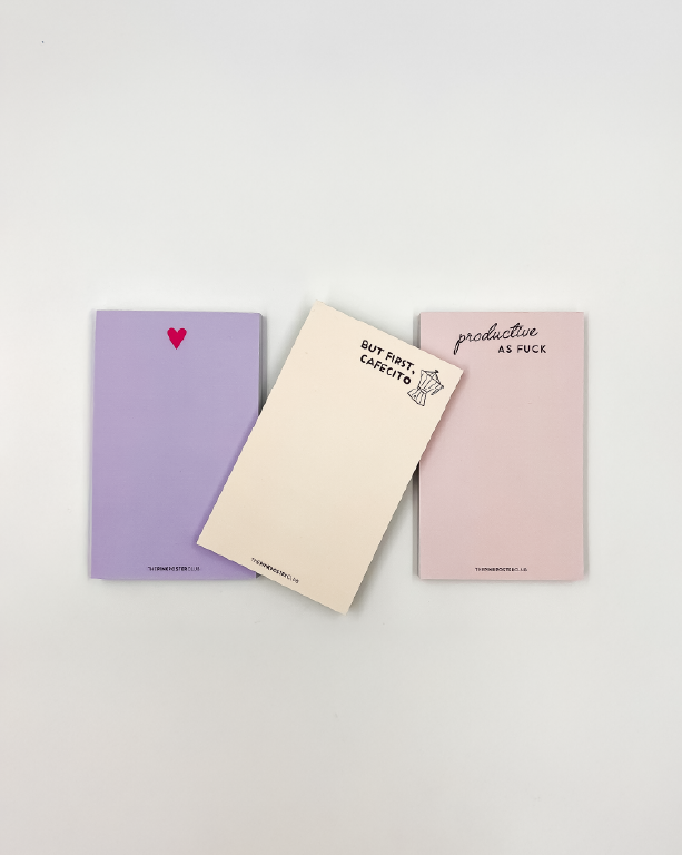 3er-Set Notizblöcke 