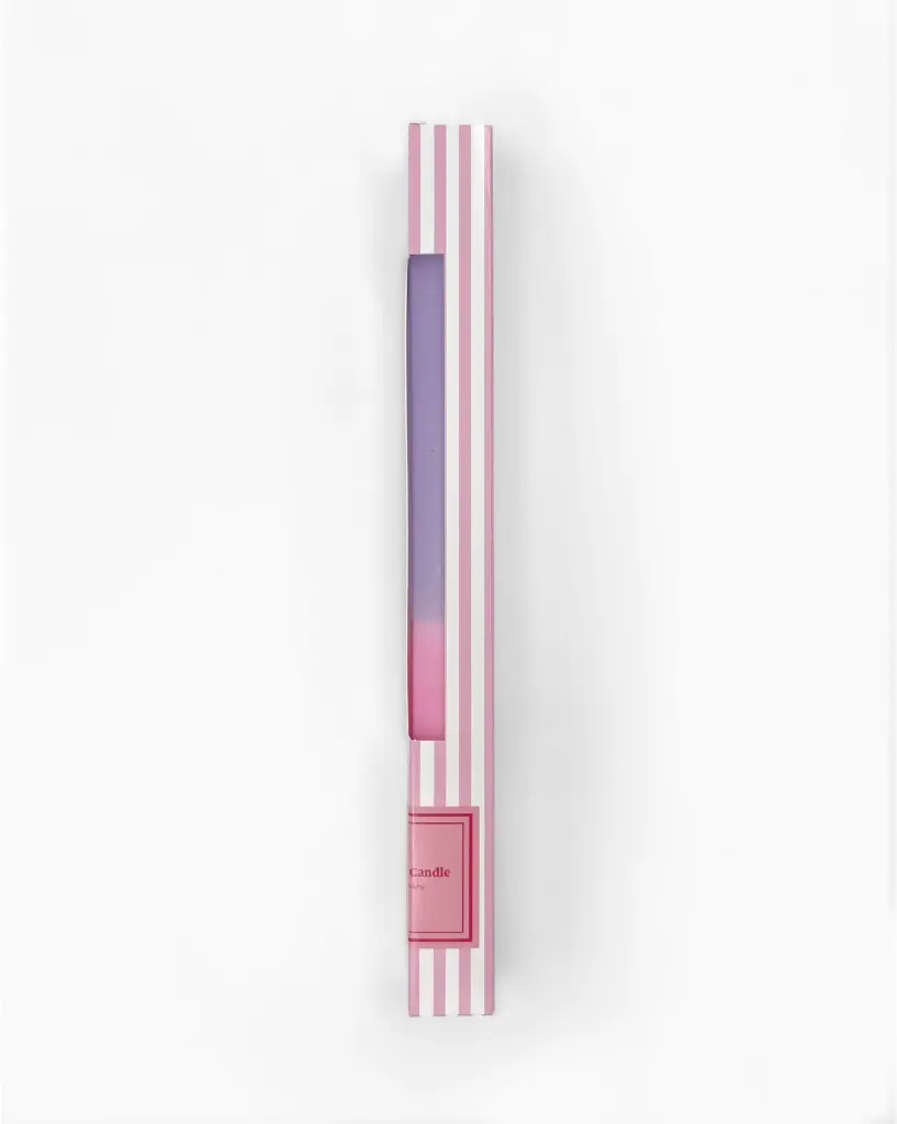 Dip Dye Stabkerze Marshmallow