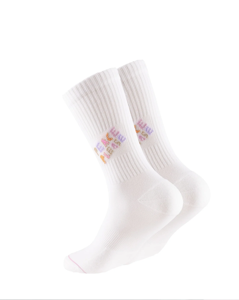 [PPC-00617] Ooley Socken Icon Pink Smile  (35-38)