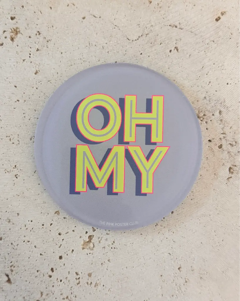 Oh My Neon Untersetzer aus Acryl