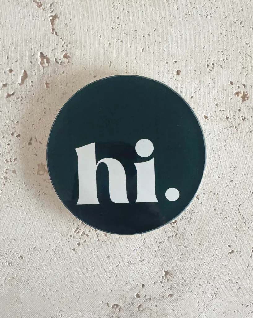 hi. Untersetzer aus Acryl