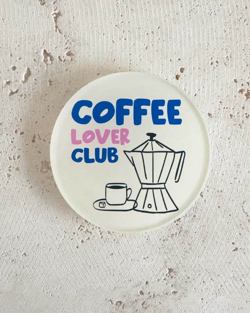 Coffee, Bites & Vibes Untersetzer aus Acryl