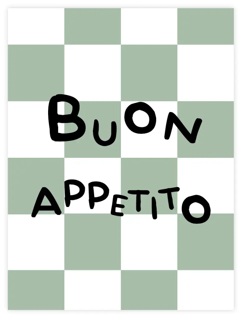 Buon Appetito Poster