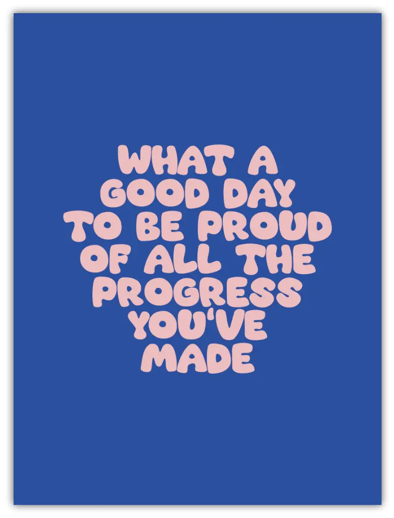 What A Good Day Poster