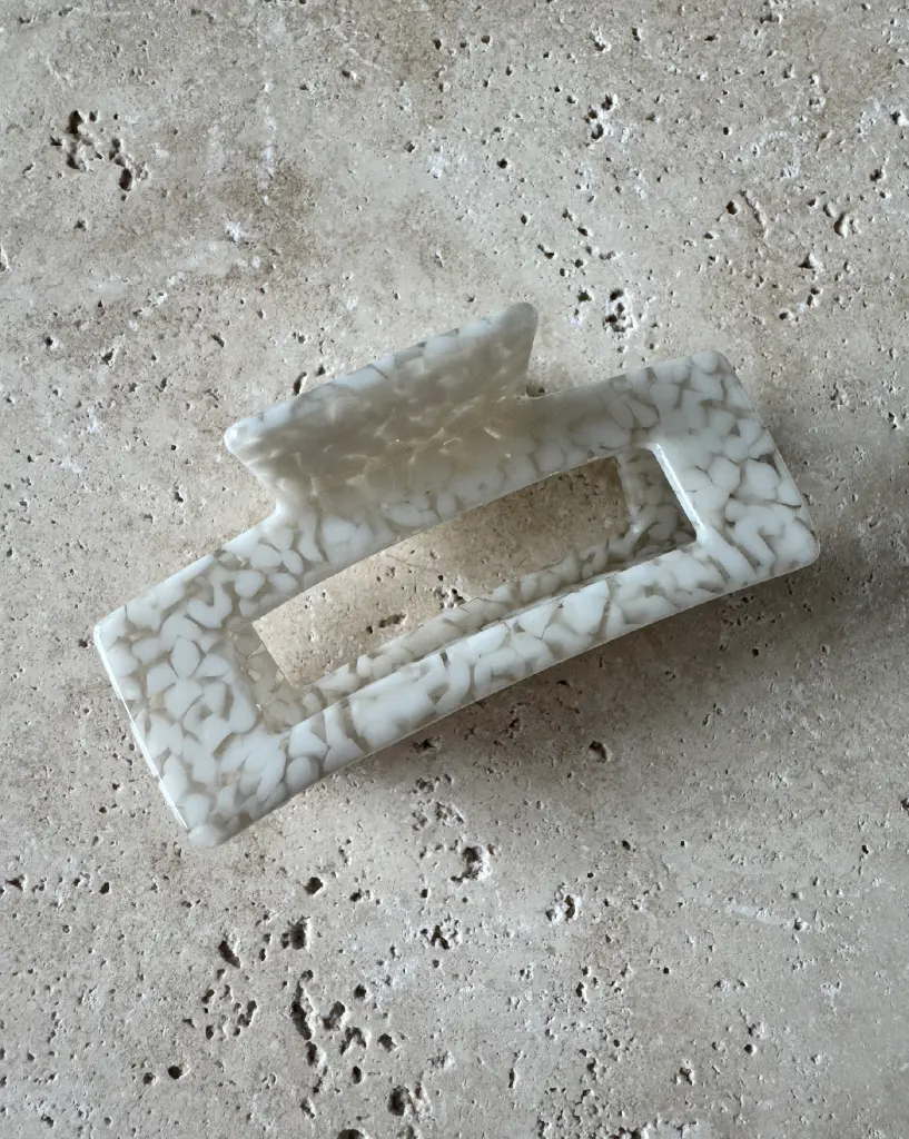 Große Haarspange Clip MAJA (snowflake)