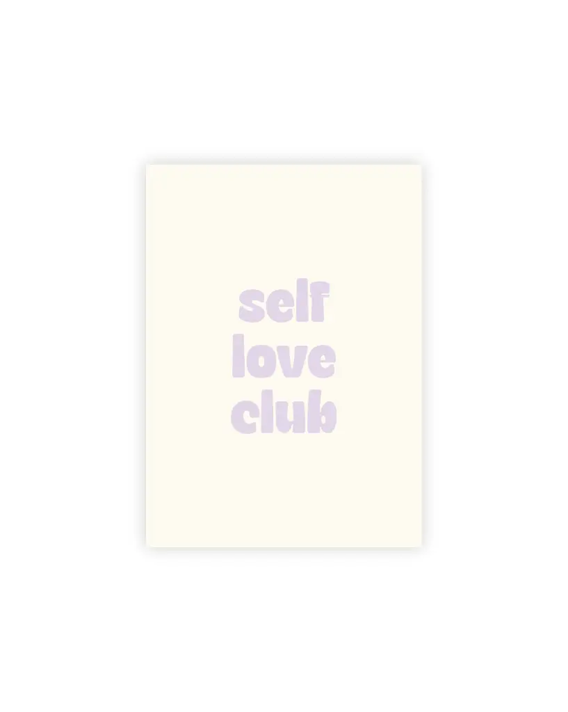 Self Love Club Postkarte