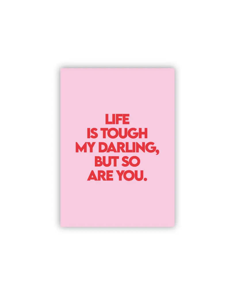[PPC-01052] Life Is Tough Postkarte