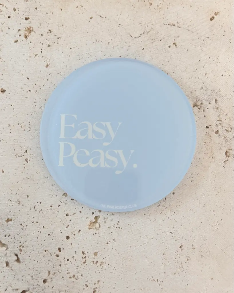 Easy Peasy Untersetzer aus Acryl