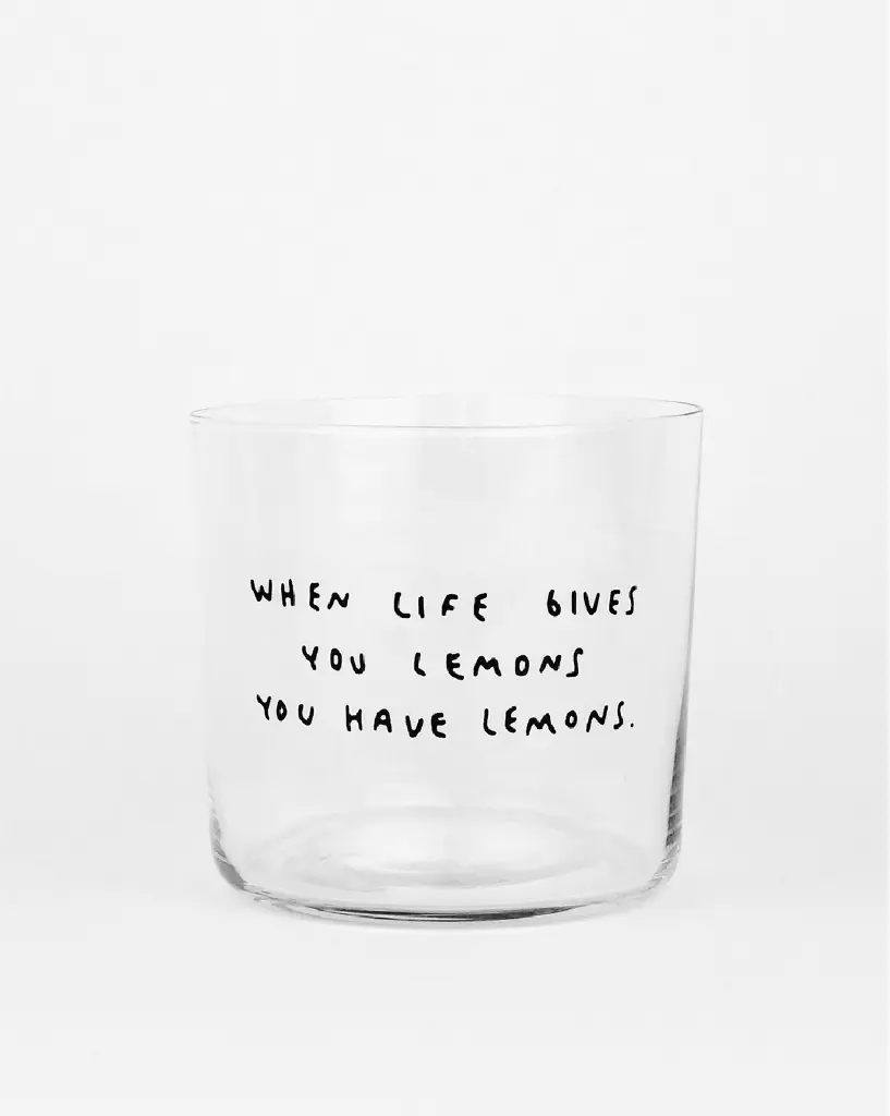 When Life Gives You Lemons Glas 