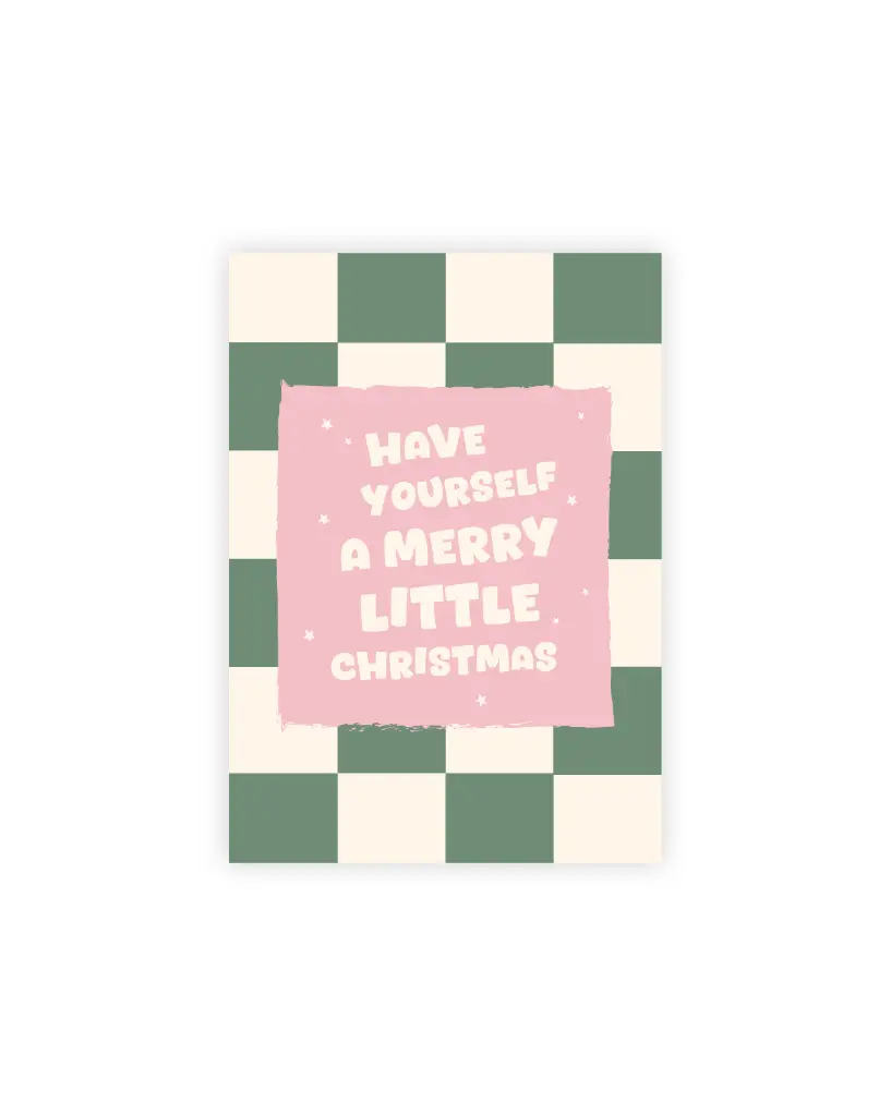 Have Yourself A Merry Little Christmas Postkarte 