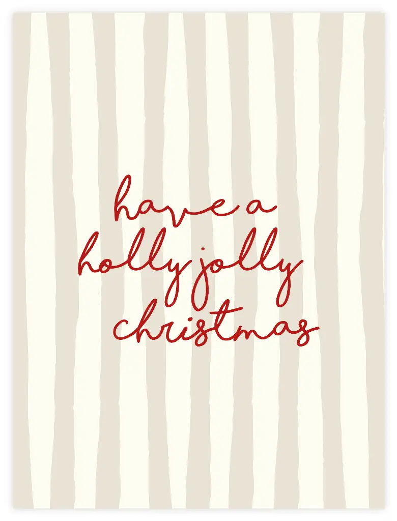 Have A Holly Jolly Christmas Poster