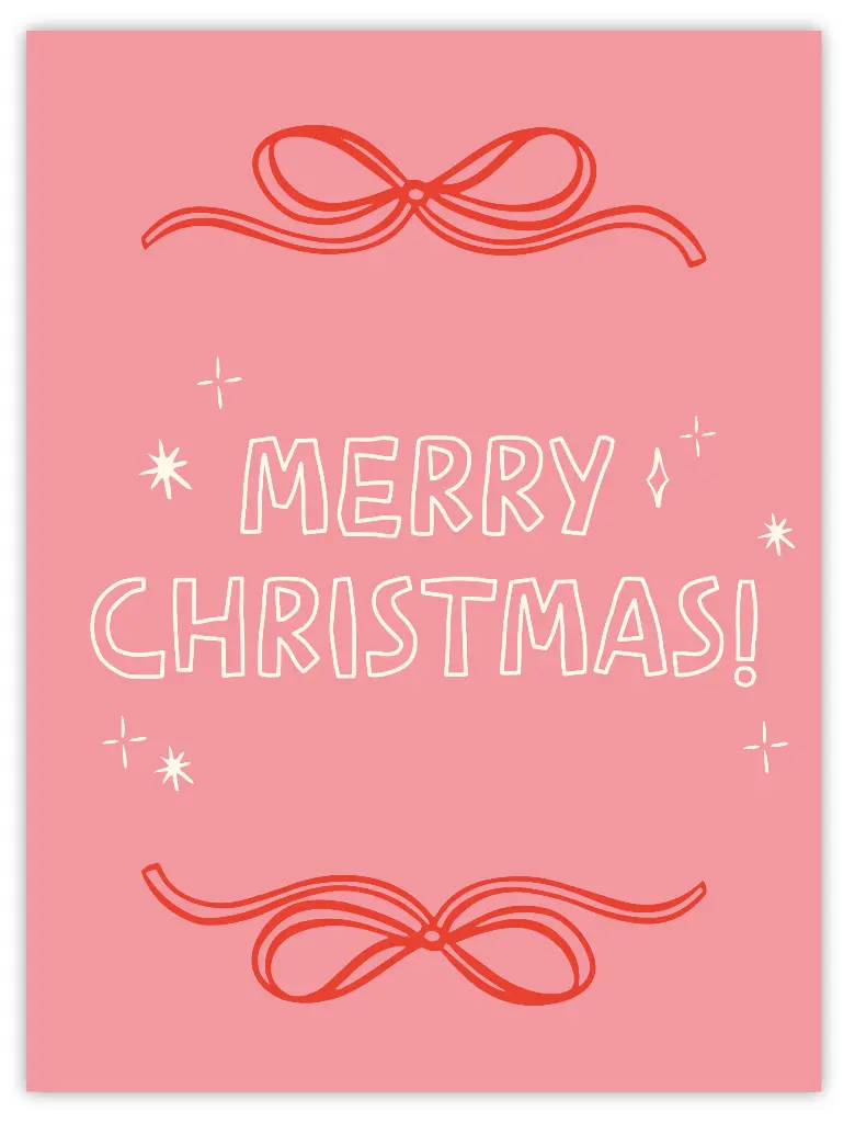 Merry Christmas Poster (30x40cm, Posterpapier)