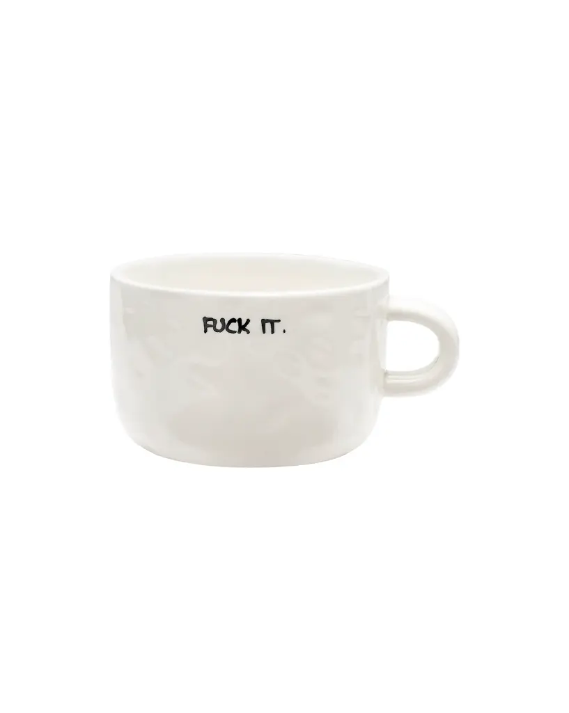 Anna + Nina Fuck It Cappuccino Mug