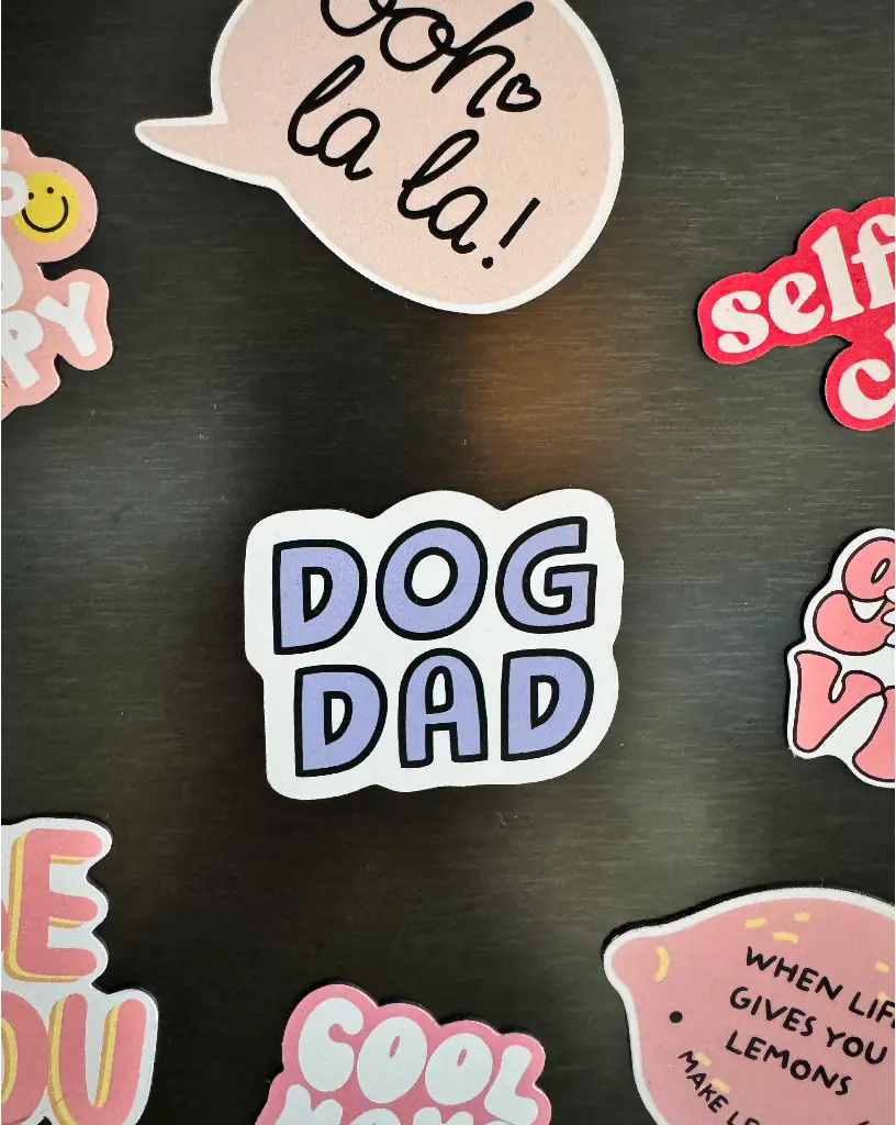 [PPC-01894] Dog Dad Magnet
