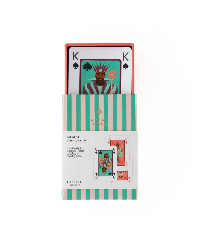 A-Journal Playing Cards – Green
