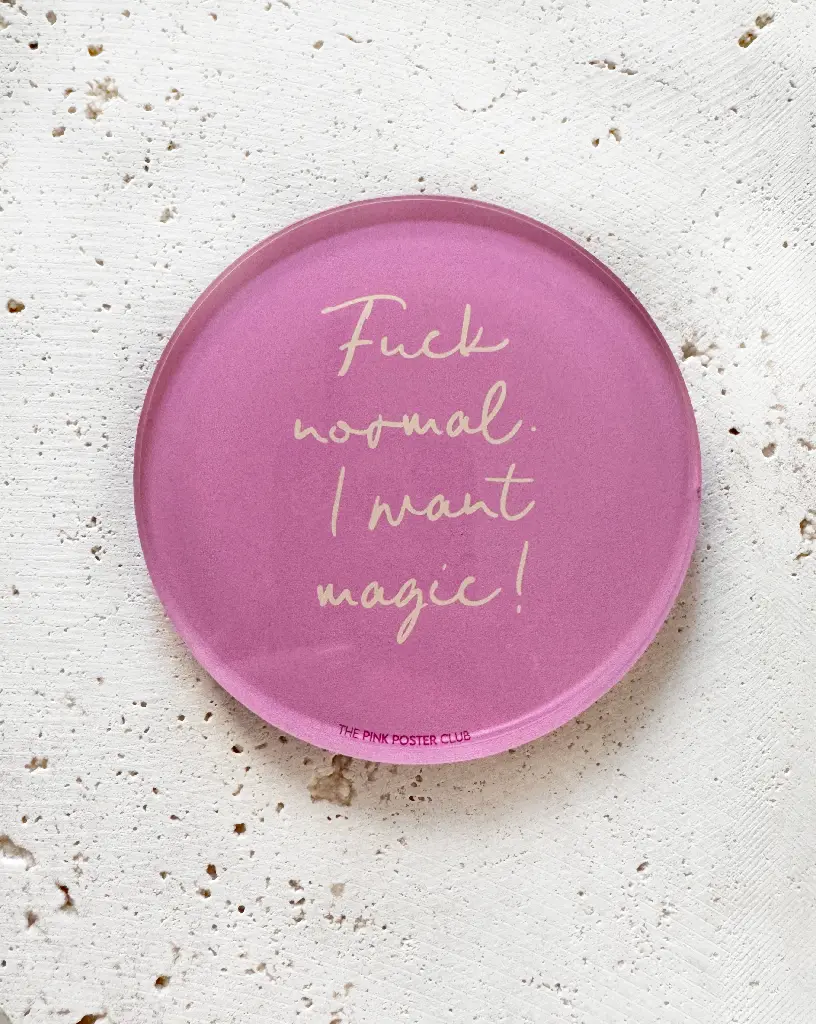 Fuck Normal Untersetzer aus Acryl