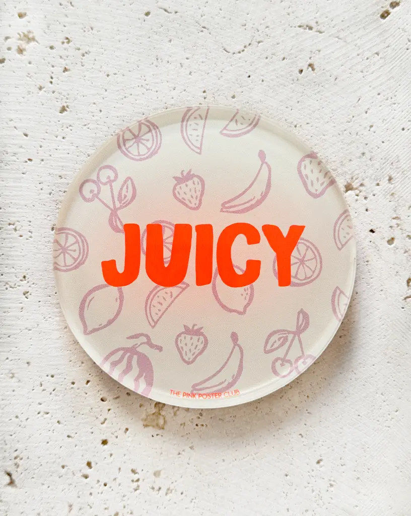 Juicy Neon Untersetzer aus Acryl