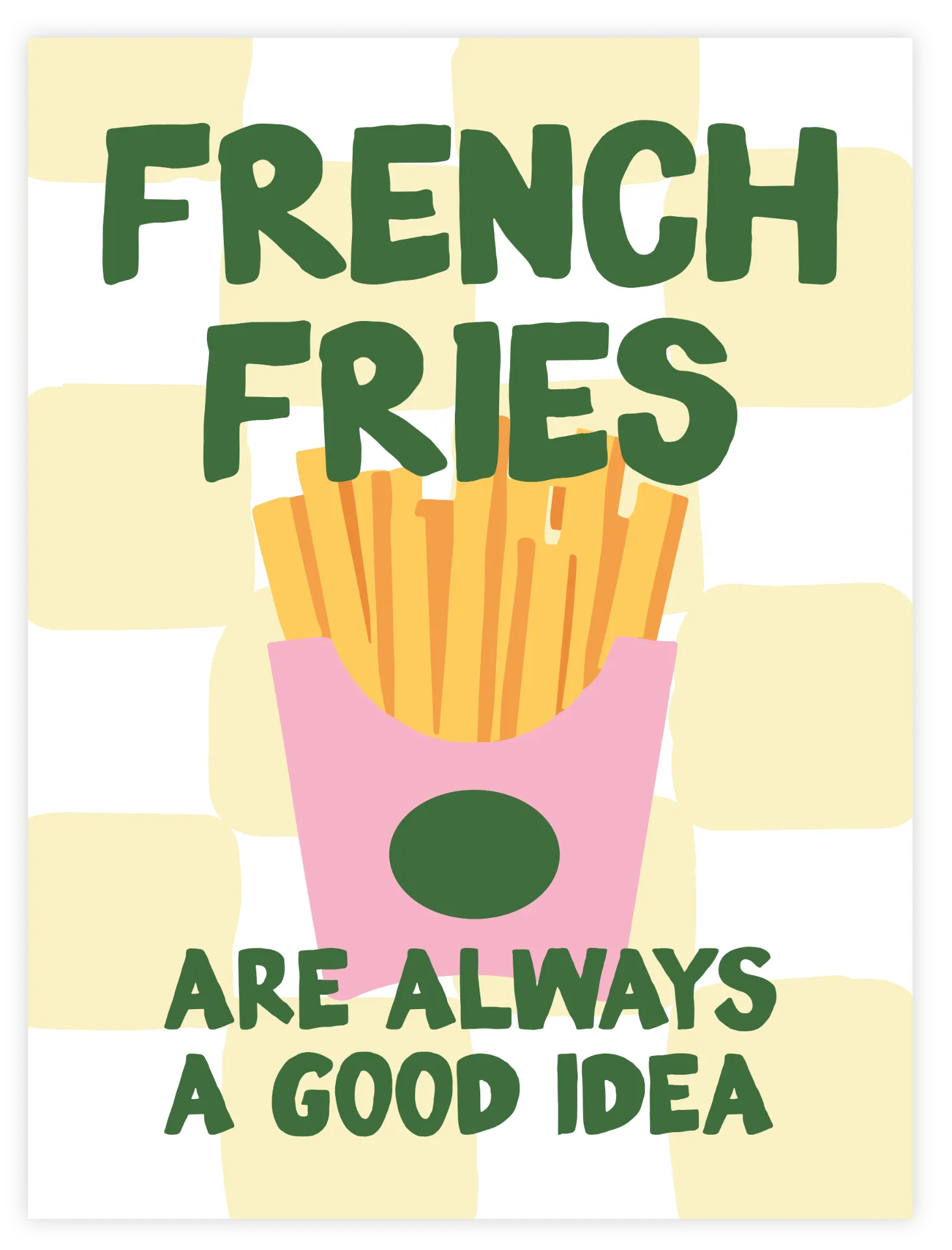 French Fries Poster