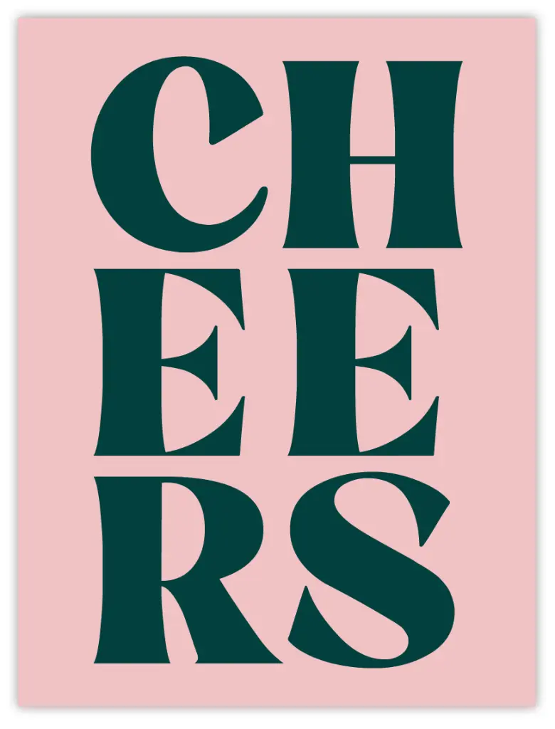 Cheers Poster