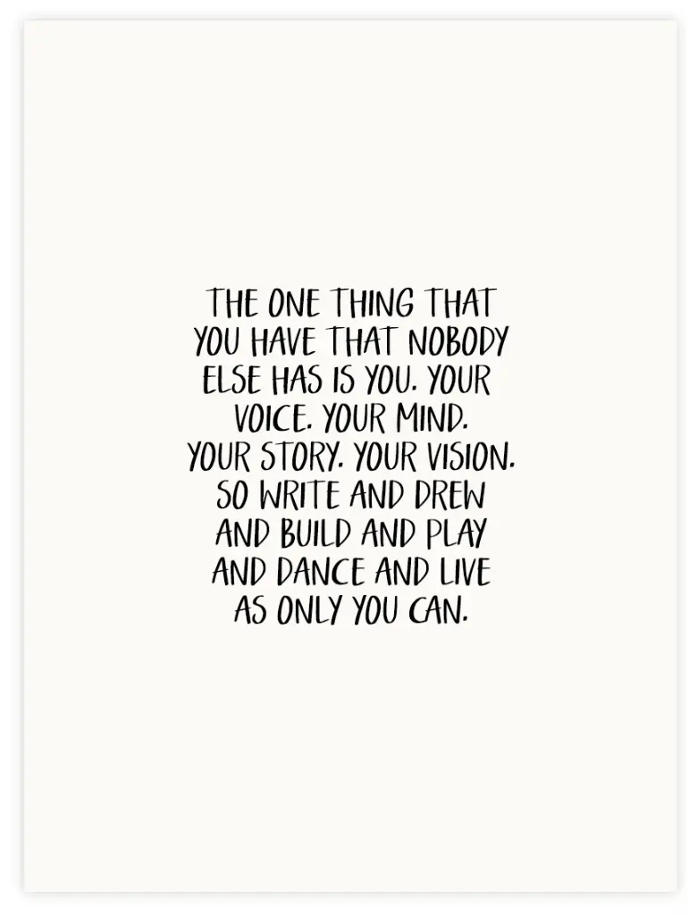 [PPC-00108] The Only Thing Poster (30x40cm, Posterpapier)