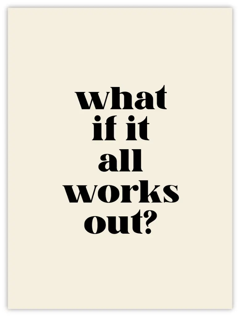 [PPC-00116] What If Poster (30x40cm, Posterpapier)