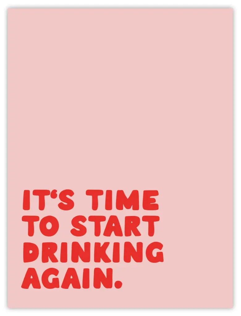 It's Time To Start Poster