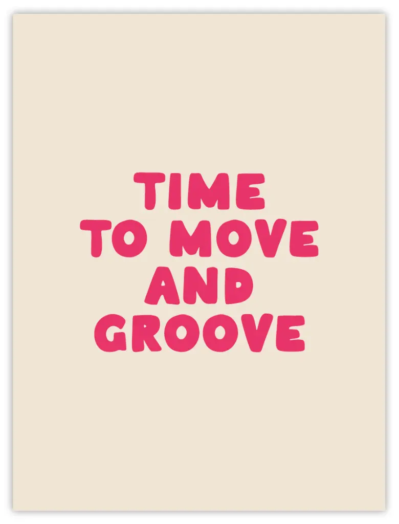 [PPC-00280] Time To Move Poster (30 x 40 cm, Posterpapier)