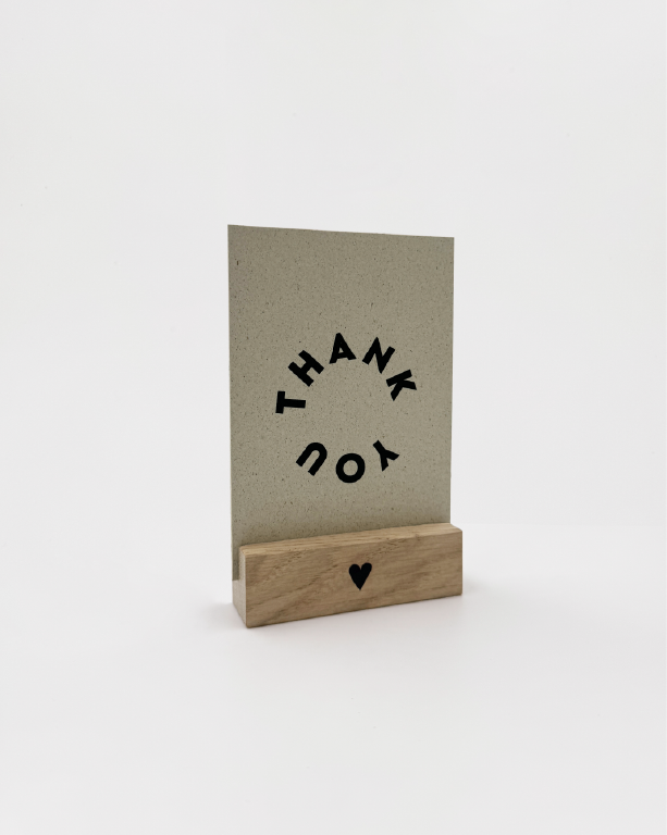 Postkartenhalter Herz