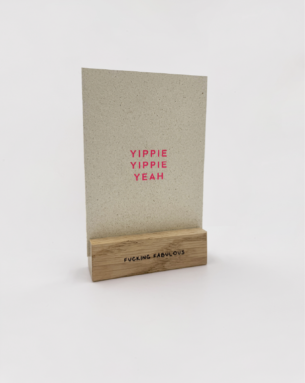 Postkartenhalter Fucking Fabulous