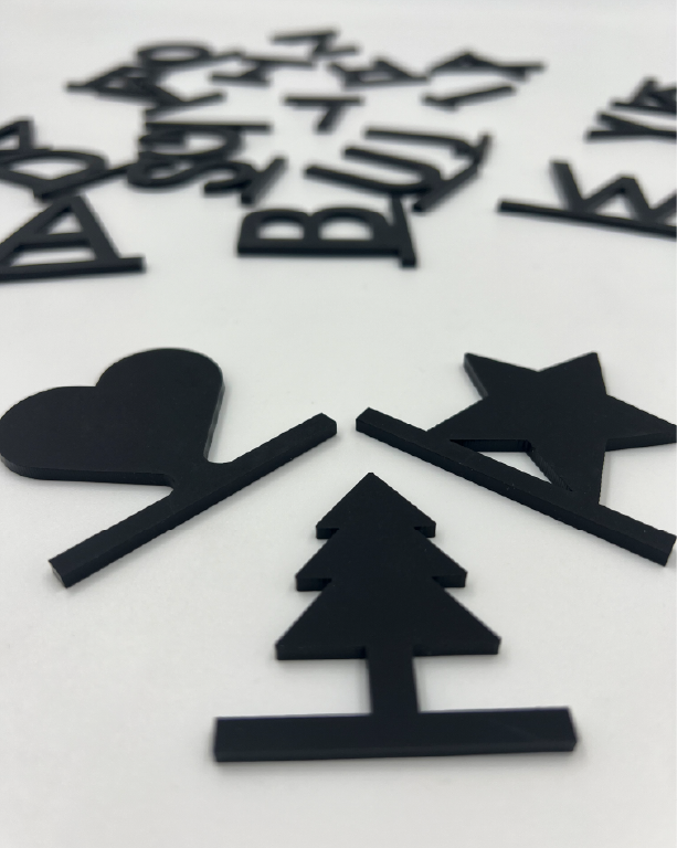 Deko Buchstabe aus Acryl