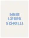 Mein Lieber Scholli Poster