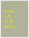 Cool Kids Read Books Oliv Neon Poster
