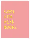 Cool Kids Read Books Rosa Neon Poster