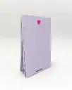 Pinkes Herz Notizblock