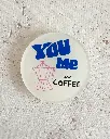 You, Me And Coffee Untersetzer aus Acryl