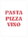 Pizza Pasta Vino Poster