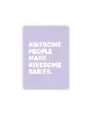 Awesome Babies Postkarte