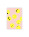 Smiley Neon Postkarte