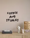 Coffee And Stories Acryl-Schriftzug