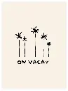 On Vacay Poster