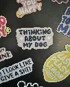 Thinking About My Dog Magnet