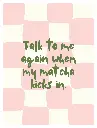 Talk To Me Again Poster